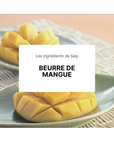 Mango butter - Natural handmade soap Saly Savons hand good body face luxury soap