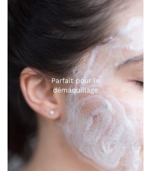 Lait de brebis & miel - Savon solide naturel Saly Savons artisanal pour les mains le visage le corps savons artisanaux luxe