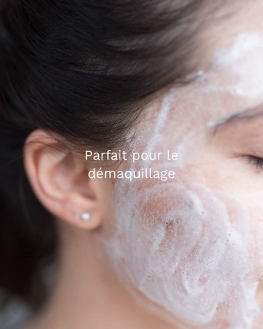 Lait de brebis & miel - Savon solide naturel Saly Savons artisanal pour les mains le visage le corps savons artisanaux luxe