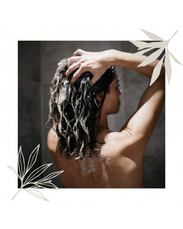 Orange douce Ylang-Ylang - Shampoing solide naturel Saly Savons meilleur doux sans bouteille emballage plastique