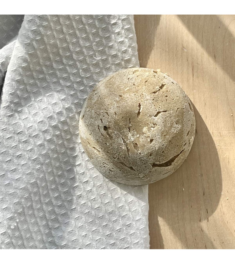 Orangenpulver und Marshmallow - Natürliches festes Shampoo Saly Savons haarshampoo ohne mikroplastik plastikfreies schweiz ka...