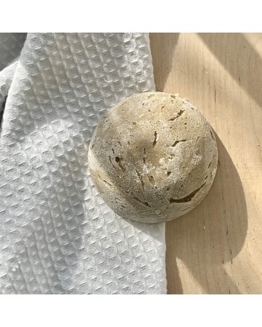 Orangenpulver und Marshmallow - Natürliches festes Shampoo Saly Savons haarshampoo ohne mikroplastik plastikfreies schweiz ka...