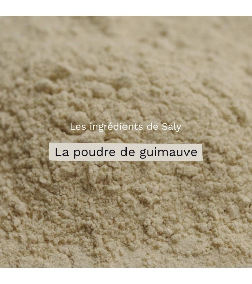 Poudre d’orange et Guimauve - Shampoing solide naturel Saly Savons meilleur doux sans bouteille emballage plastique