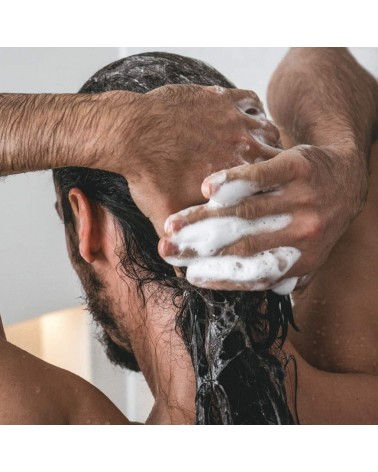 Orangenpulver und Marshmallow - Natürliches festes Shampoo Saly Savons haarshampoo ohne mikroplastik plastikfreies schweiz ka...