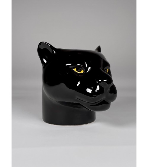 Panther - Stiftehalter & Blumentopf Quail Ceramics schreibtisch büro kinder besteckbehälter make up pinselhalter