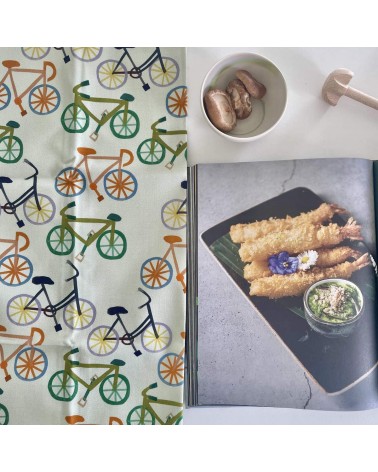 Vélo - Serviette de cuisine Plewsy torchon vaisselle qualité serviette haut de gamme beaux essuie main originaux