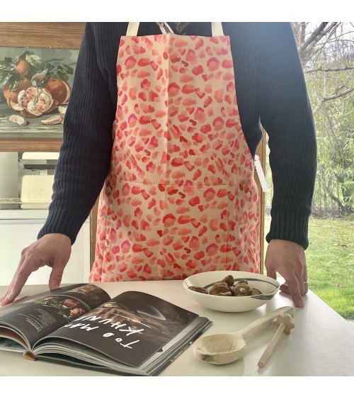 Kitchen Apron - Leopard Plewsy kitchen cooking women funny cute bbq aprons for men