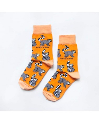 Rettet die Lemuren - Bambus Socken Bare Kind Socke lustige Damen Herren farbige coole socken mit motiv kaufen