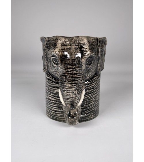 Elefant - Stiftehalter & Blumentopf Quail Ceramics schreibtisch büro kinder besteckbehälter make up pinselhalter