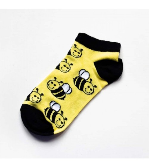 Save the Bees - Bamboo ankle socks Bare Kind funny crazy cute cool best pop socks for women men