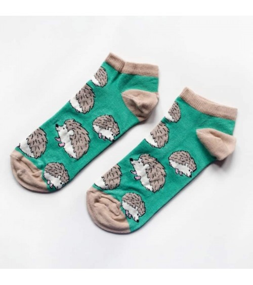 Sauvez les Hérissons - Socquettes, chaussettes basses en bambou Bare Kind jolies chausset pour homme femme fantaisie drole or...