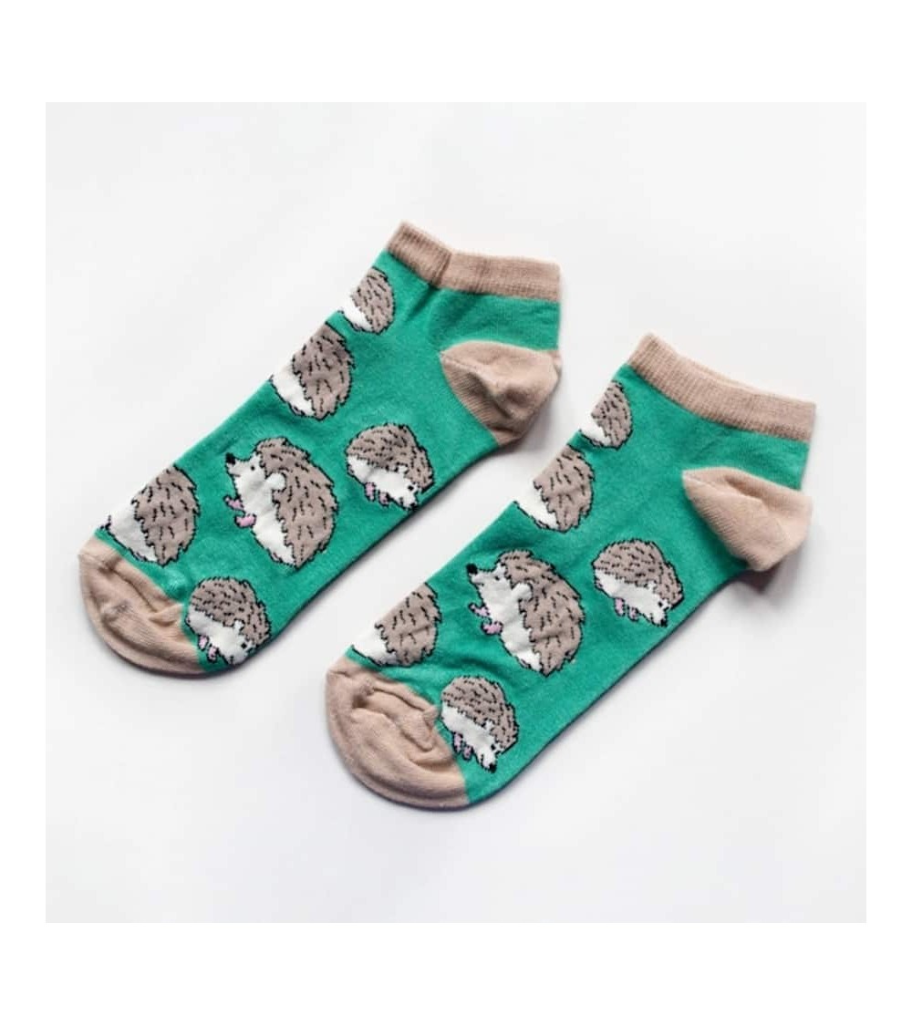 Save the Hedgehogs - Bamboo ankle socks Bare Kind funny crazy cute cool best pop socks for women men