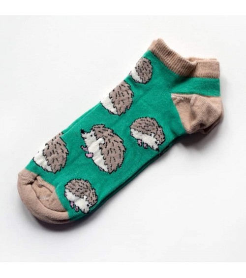 Save the Hedgehogs - Bamboo ankle socks Bare Kind funny crazy cute cool best pop socks for women men