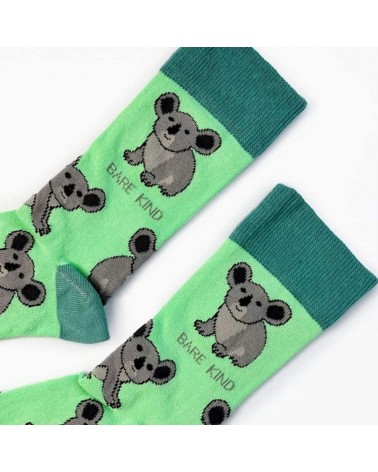 Sauvez les Koalas - Chaussettes en bambou Bare Kind jolies pour femme originales pour homme chausset rigolotes drole Suisse