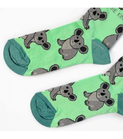 Rettet die Koalas - Bambus Socken Bare Kind Socke lustige Damen Herren farbige coole socken mit motiv kaufen