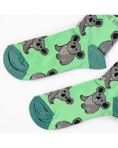 Sauvez les Koalas - Chaussettes en bambou Bare Kind jolies pour femme originales pour homme chausset rigolotes drole Suisse