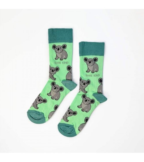 Sauvez les Koalas - Chaussettes en bambou Bare Kind jolies pour femme originales pour homme chausset rigolotes drole Suisse