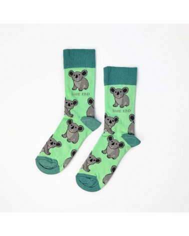 Sauvez les Koalas - Chaussettes en bambou Bare Kind jolies pour femme originales pour homme chausset rigolotes drole Suisse