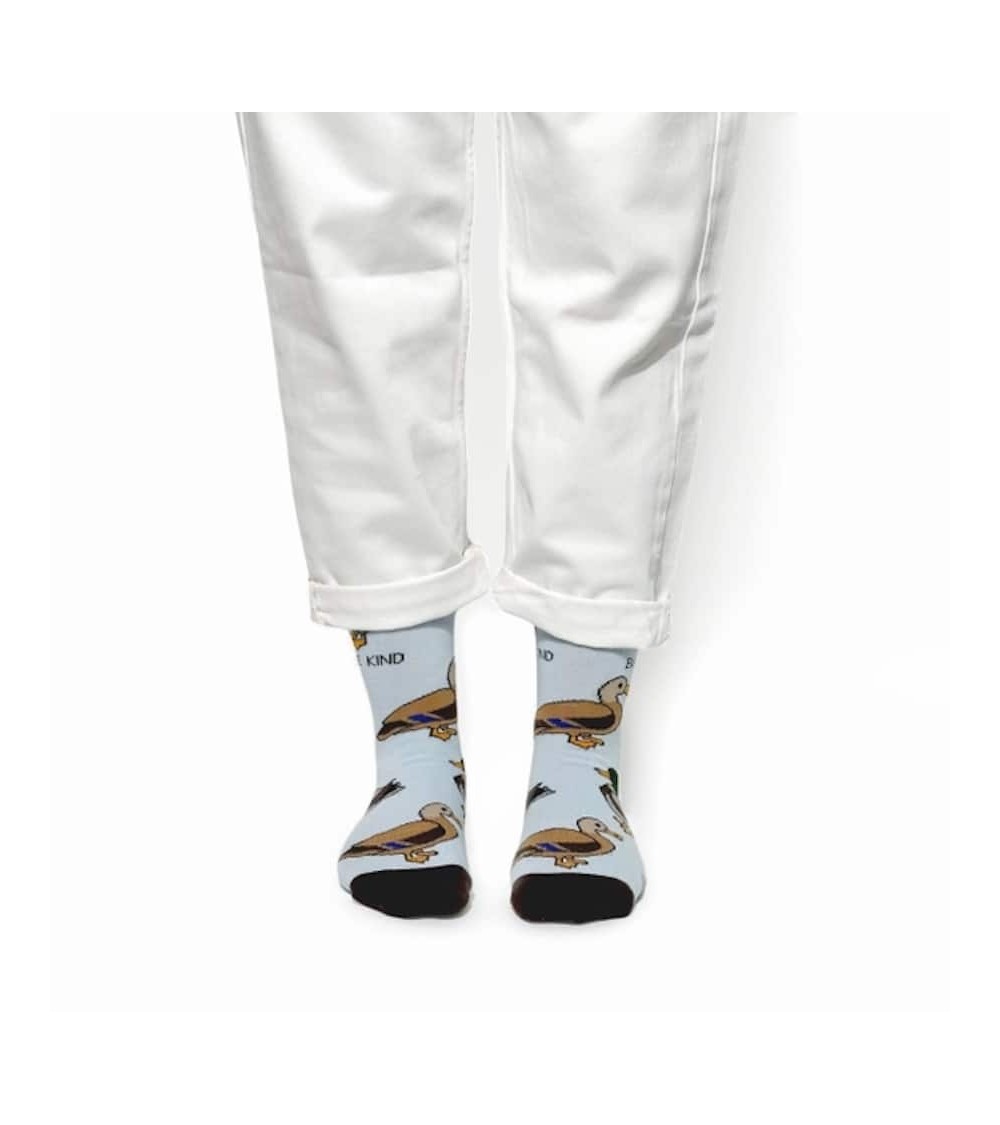 Sauvez les canards - Chaussettes en bambou Bare Kind jolies pour femme originales pour homme chausset rigolotes drole Suisse