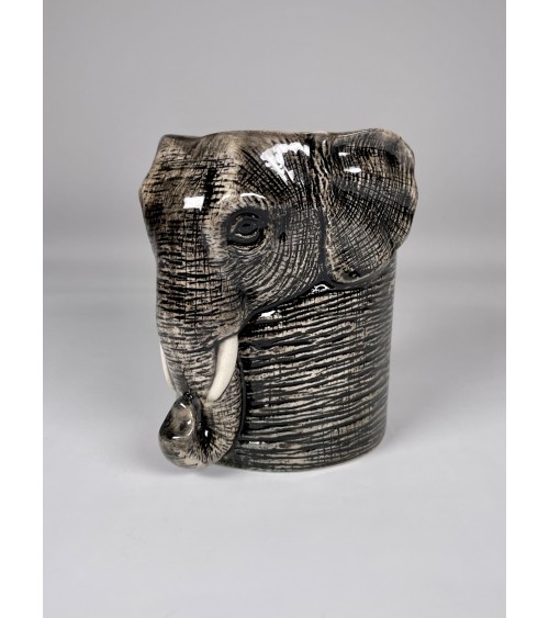 Portapenne - Elefante Quail Ceramics Vasi e Piante - Portapenne design svizzera originale