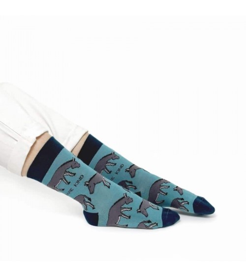 Save the Donkeys - Bamboo Socks Bare Kind funny crazy cute cool best pop socks for women men