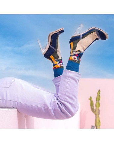 Chaussettes BeBirds - Oiseaux Besocks jolies pour femme originales pour homme chausset rigolotes drole Suisse
