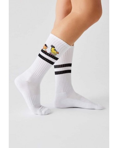 Be Sesame Street Ernie & Bert - Sportsocken, weisse Socken Besocks Socke lustige Damen Herren farbige coole socken mit motiv ...