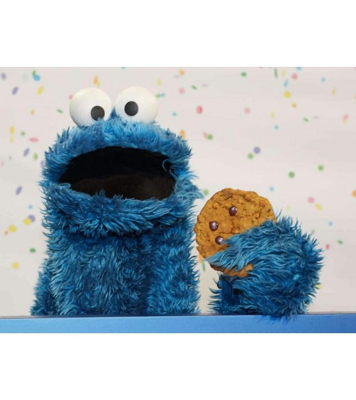 Be Sesame Street Cookie Monster - Calze corte Besocks calze da uomo per donna divertenti simpatici particolari