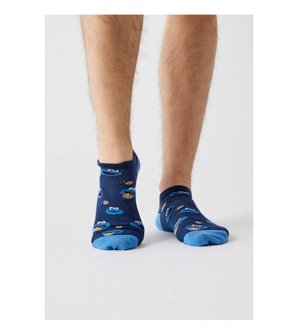 Be Sesame Street Cookie Monster - Sneaker socken Besocks socke kuschelsocken für damen lustig herren farbige coole socken