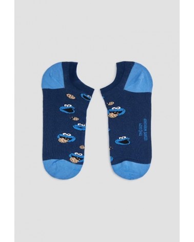 Be Sesame Street Cookie Monster - Sneaker socken Besocks socke kuschelsocken für damen lustig herren farbige coole socken