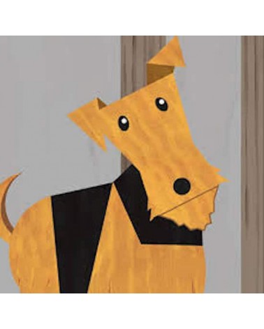 Terrier - Geschirrtuch, Küchentuch Ellie Good illustration geschirr küchen tücher kaufen schöne modern küchenhandtücher