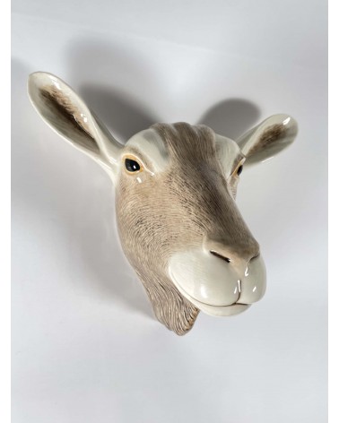 Wall Vase - Toggenburg Goat Quail Ceramics table flower living room vase kitatori switzerland