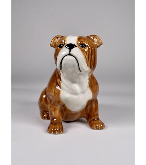 Salvadanaio - Bulldog Inglese Quail Ceramics Salvadanaio design svizzera originale