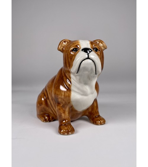 Piggy Bank - English Bulldog Quail Ceramics money box ceramic