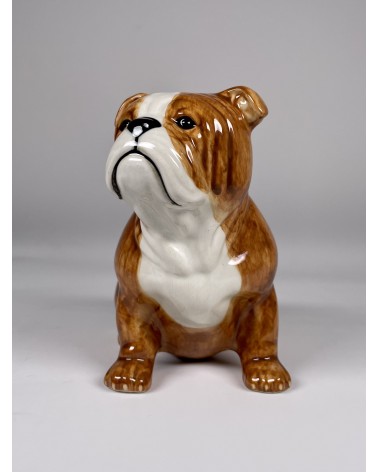 Salvadanaio - Bulldog Inglese Quail Ceramics design ceramica originale particolare adulti