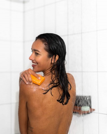 Huile d'argan et romarin - Savon solide naturel HappySoaps artisanal pour les mains le visage le corps savons artisanaux luxe