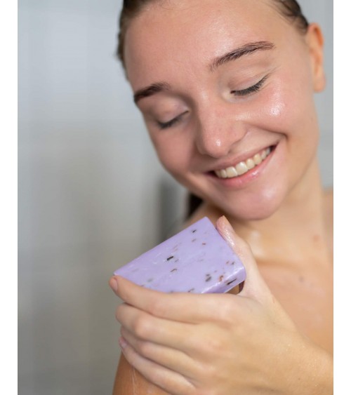 Lavanda - Sapone naturale solido HappySoaps saponi solidi naturali artiginali ecoligico