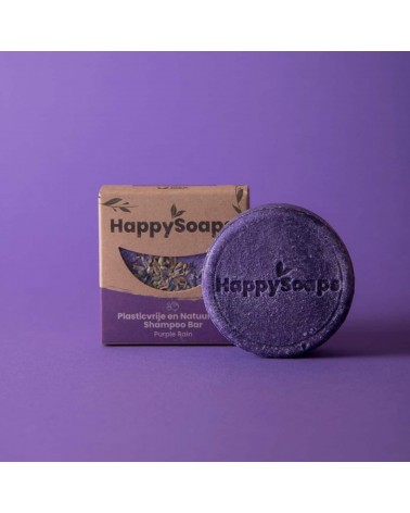 Purple Rain - Shampoo solido naturale HappySoaps il miglior shampo al naturale per capelli