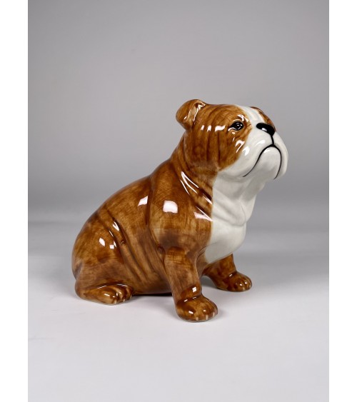 Salvadanaio - Bulldog Inglese Quail Ceramics design ceramica originale particolare adulti