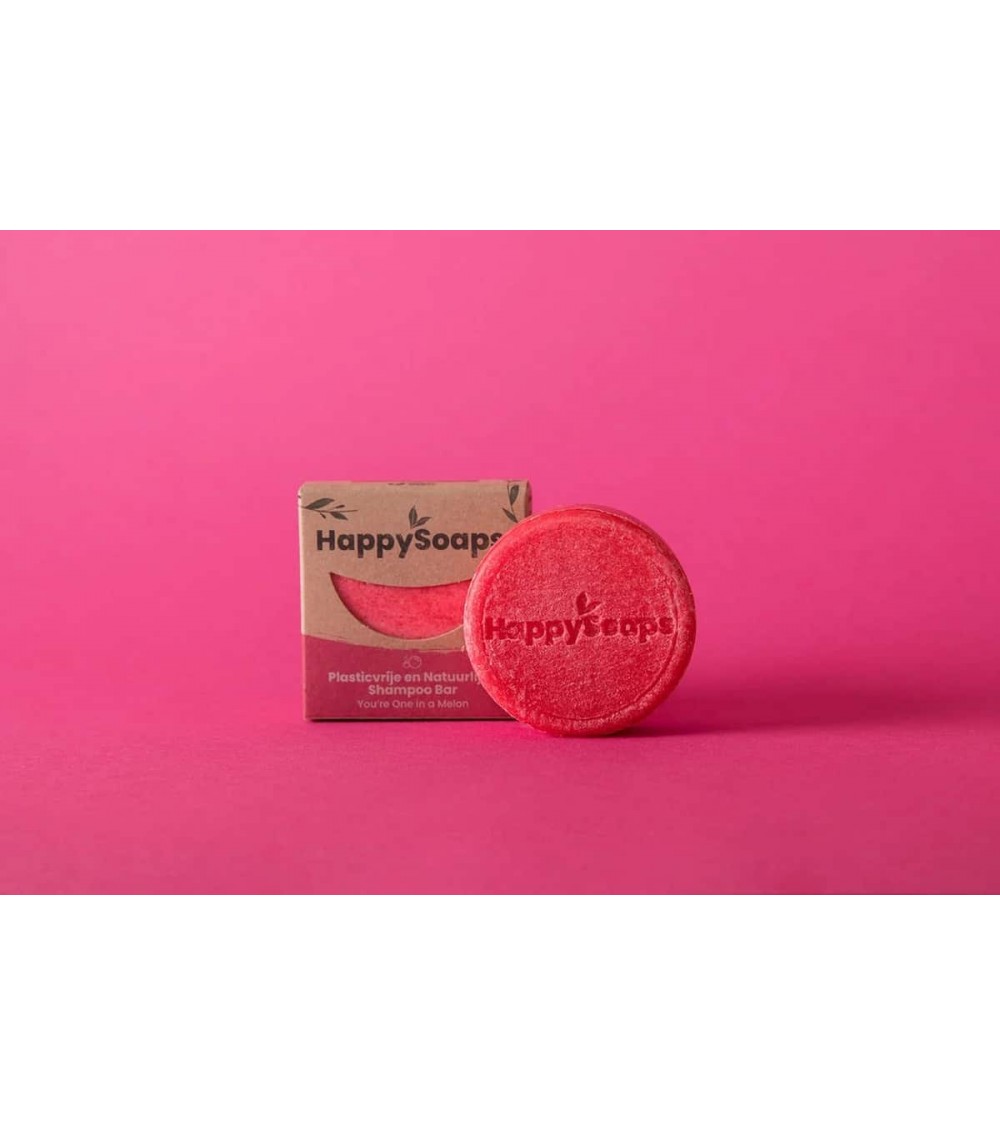 You're One in a Melon - Shampoo solido naturale HappySoaps il miglior shampo al naturale per capelli