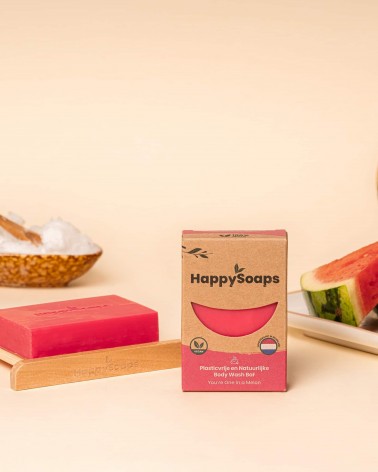 You're One in a Melon - Natürliches festes Shampoo HappySoaps haarshampoo ohne mikroplastik plastikfreies schweiz kaufen