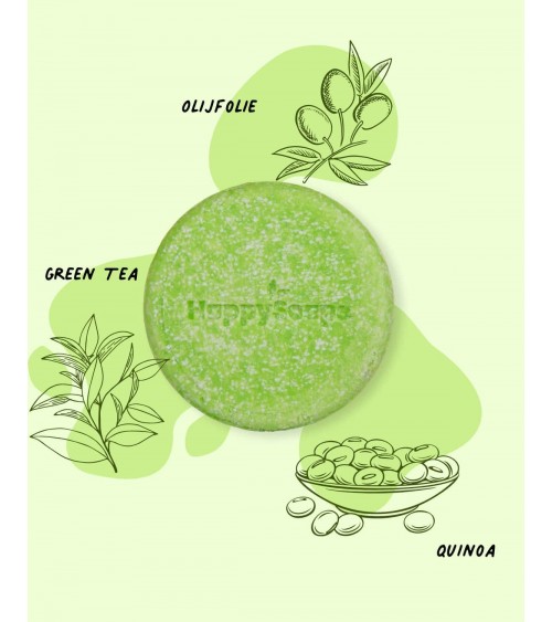 Tea-Riffic - Shampoo solido naturale HappySoaps il miglior shampo al naturale per capelli