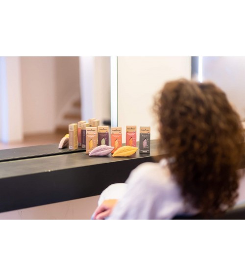 Boucles sous contrôle - Shampoing doux sans sulfate HappySoaps meilleur doux sans bouteille emballage plastique