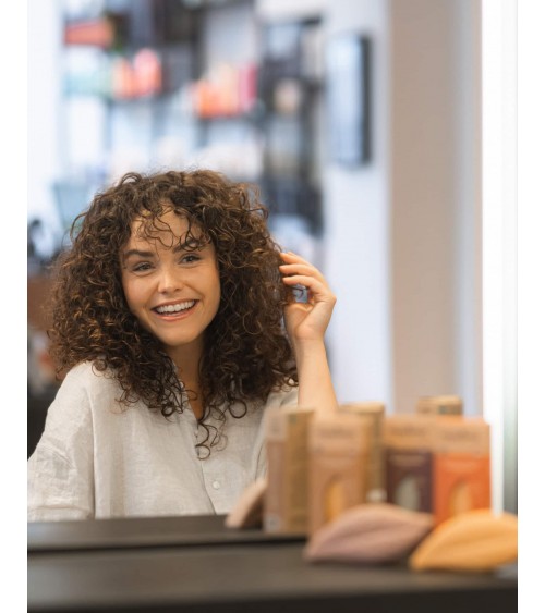 Boucles sous contrôle - Shampoing doux sans sulfate HappySoaps meilleur doux sans bouteille emballage plastique