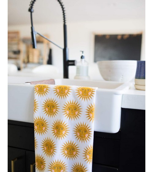 Tea Towel - Sun Gingiber best kitchen hand towels fall funny cute
