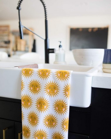 Asciugamano de cucina - Sole Gingiber asciugamano da cucina asciugamani doccia tessili