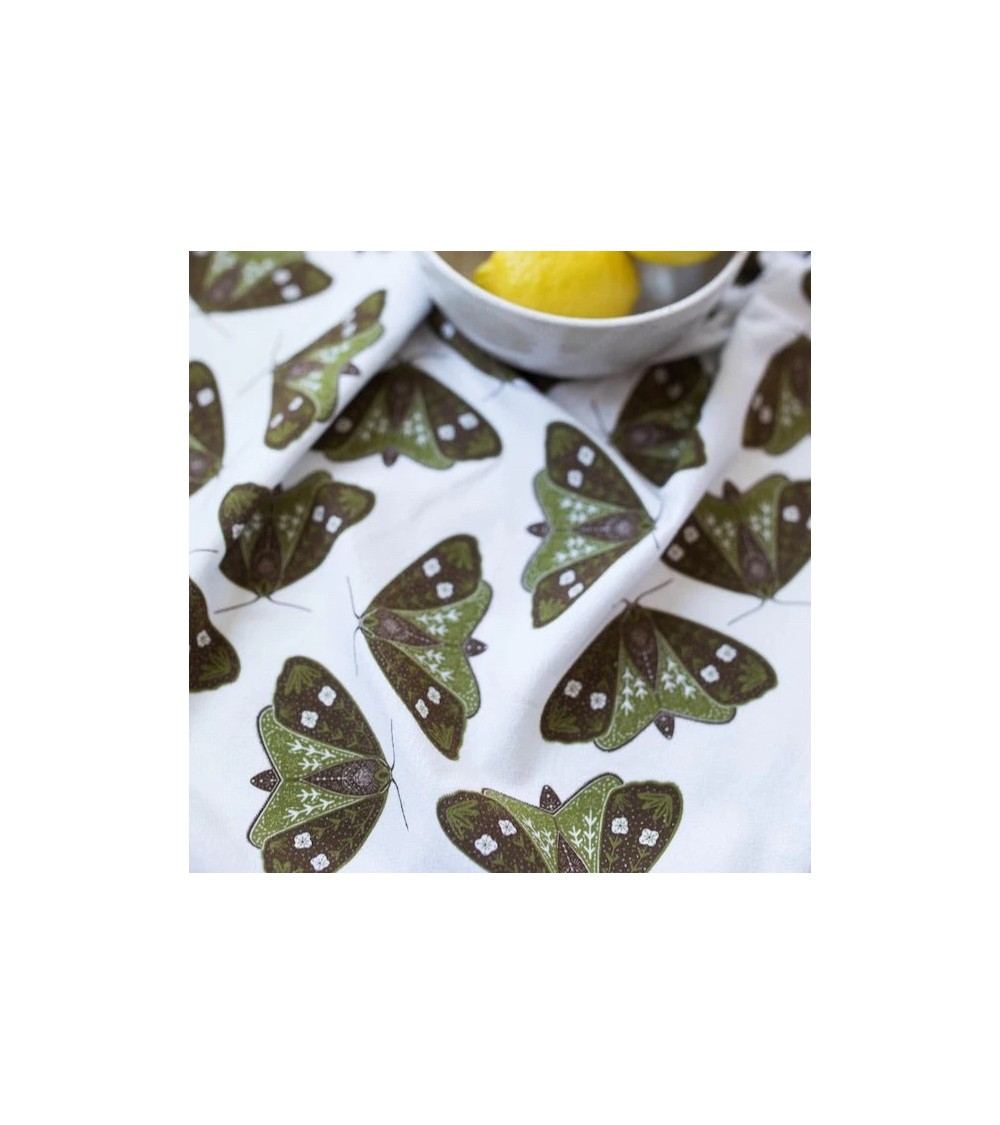 Tea Towel - Moths Gingiber best kitchen hand towels fall funny cute