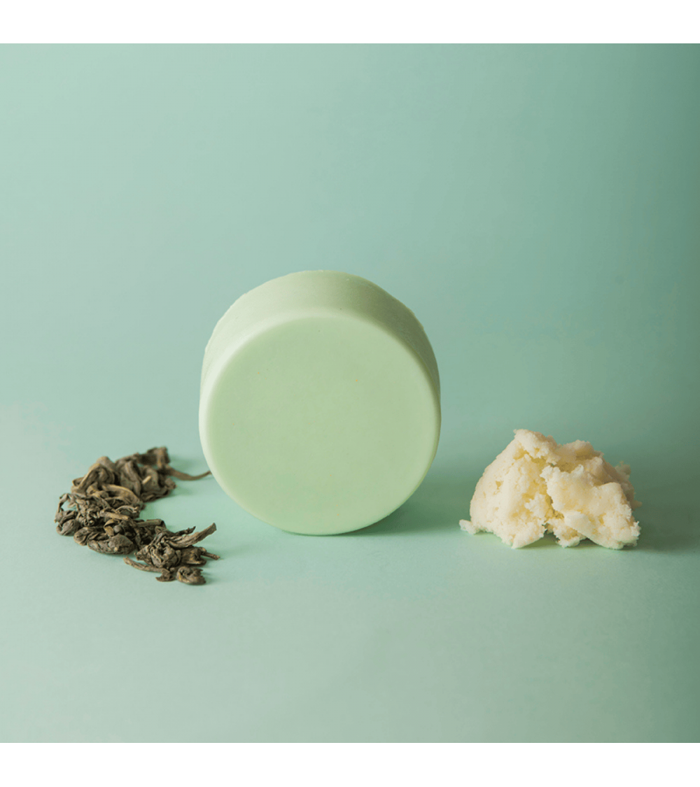 Aloë You Vera Much - Natural solid hair conditioner HappySoaps handmade good best hair products no plastic