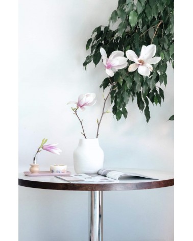 Small Totem 5 - Wooden vase 5mm Paper table flower living room vase kitatori switzerland