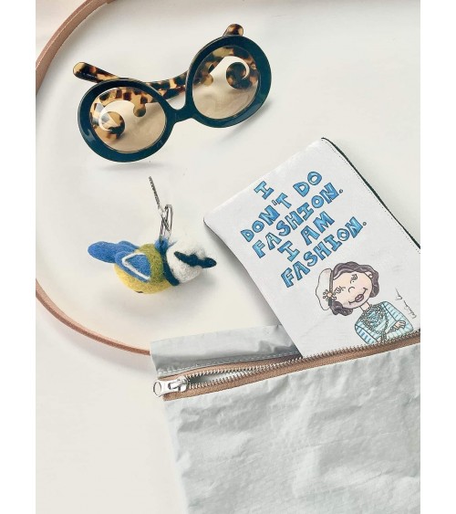Mésange Bleue - Porte clés original Felt so good idée cadeau original suisse
